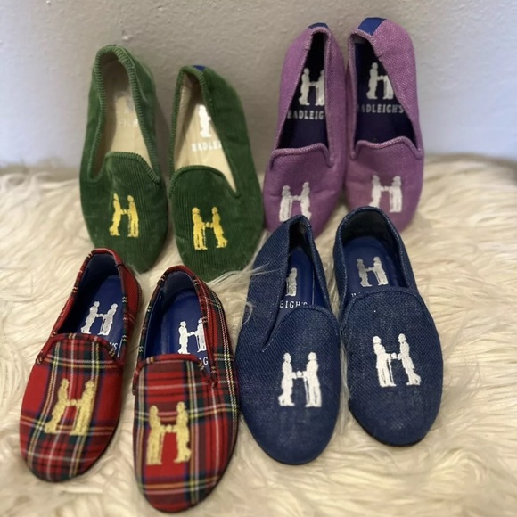 Hadleighs Other - Colorful Embroidered Loafers Set size 28,27 and 24